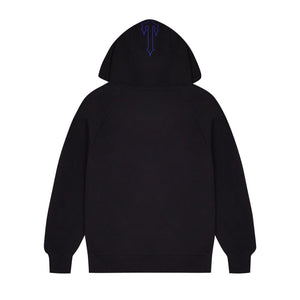 Trap⭐ CHENILLE DECODED 2.0 HOODED TRACKSUIT - BLACK / BLUE