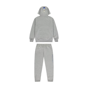 Trap⭐ CHENILLE DECODED 2.0 HOODED TRACKSUIT - GREY ICE EDITION