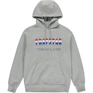 Trap⭐ CHENILLE DECODED 2.0 HOODED TRACKSUIT - GREY REVOLUTION