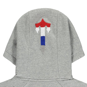 Trap⭐ CHENILLE DECODED 2.0 HOODED TRACKSUIT - GREY REVOLUTION