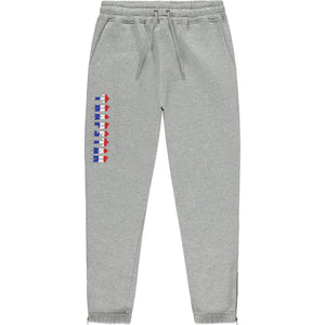 Trap⭐ CHENILLE DECODED 2.0 HOODED TRACKSUIT - GREY REVOLUTION