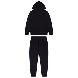 Trap⭐ SHOOTERS HOODED TRACKSUIT - BLACK / SKY BLUE